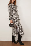 Amir Taghi Eloise Skirt in Ecru and Black