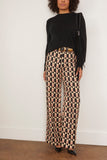 Amir Taghi Maryam Pant in Beige/Black
