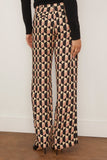 Amir Taghi Maryam Pant in Beige/Black