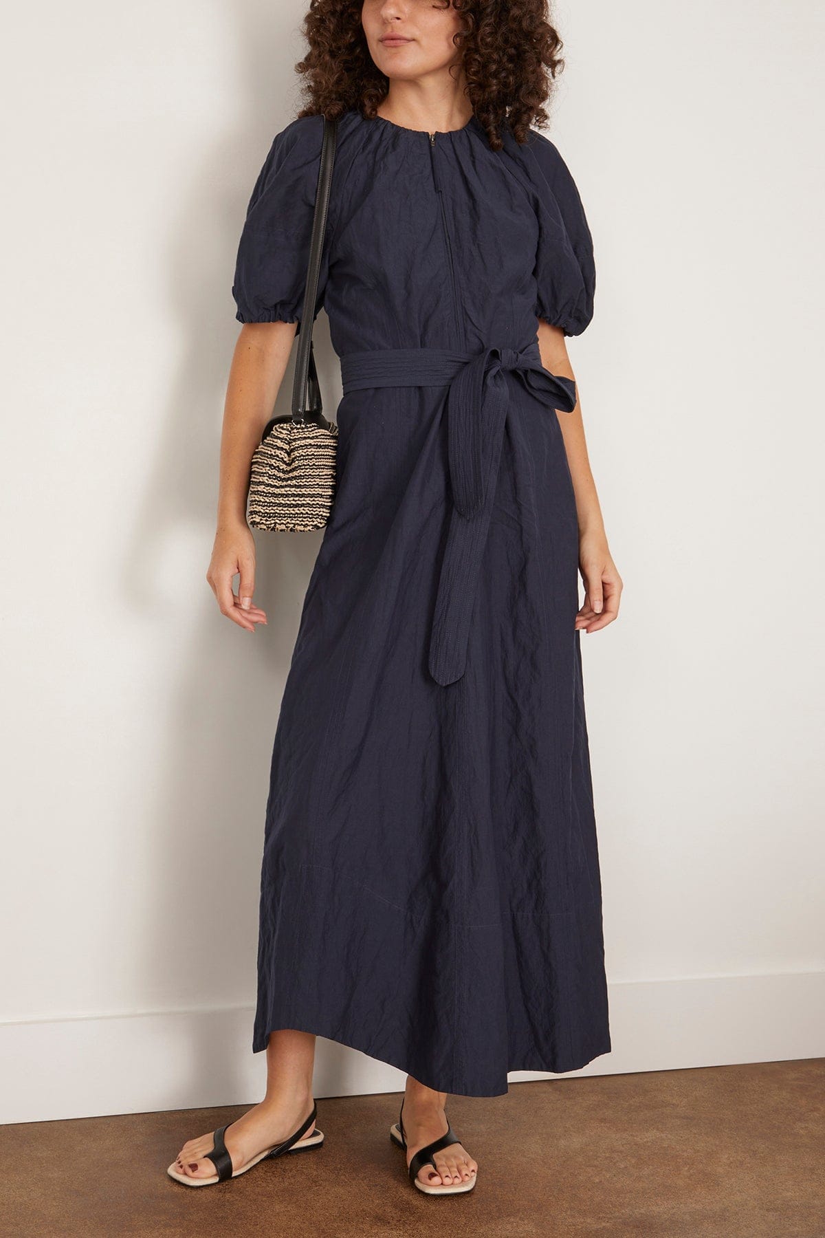Apiece Apart Neli Maxi Dress in Navy – Hampden Clothing