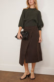 Apiece Apart Sweaters Alina Dolman Sweater in Deep Olive Apiece Apart Alina Dolman Sweater in Deep Olive