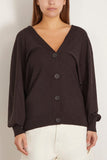 Apiece Apart Sweaters Drippy Tissue Cardigan in Deep Espresso Apiece Apart Drippy Tissue Cardigan in Deep Espresso