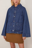 Apiece Apart Jackets Franke Swing Jacket in Tulum Wash Apiece Apart Franke Swing Jacket in Tulum Wash