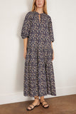 Apiece Apart Casual Dresses Luminile Tier Maxi Dress in Mira Floral Navy Apiece Apart Luminile Tier Maxi Dress in Mira Floral Navy