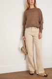 Apiece Apart Sweaters Softest Tissue Weight Sweater in Hazelnut Apiece Apart Softest Tissue Weight Sweater in Hazelnut