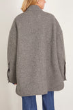 Apiece Apart Coats Vashti Poncho in Cozy Grey Apiece Apart Vashti Poncho in Cozy Grey