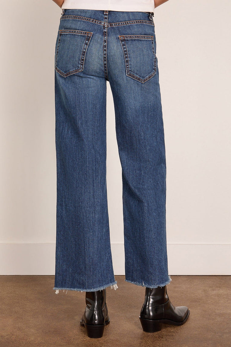 Askk NY Crop Wide Leg in Chevelle