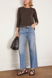 Askk NY Jeans Crop Wide Leg Jean in Trestles Crop Wide Leg Jean in Trestles
