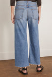 Askk NY Jeans Crop Wide Leg Jean in Trestles Crop Wide Leg Jean in Trestles