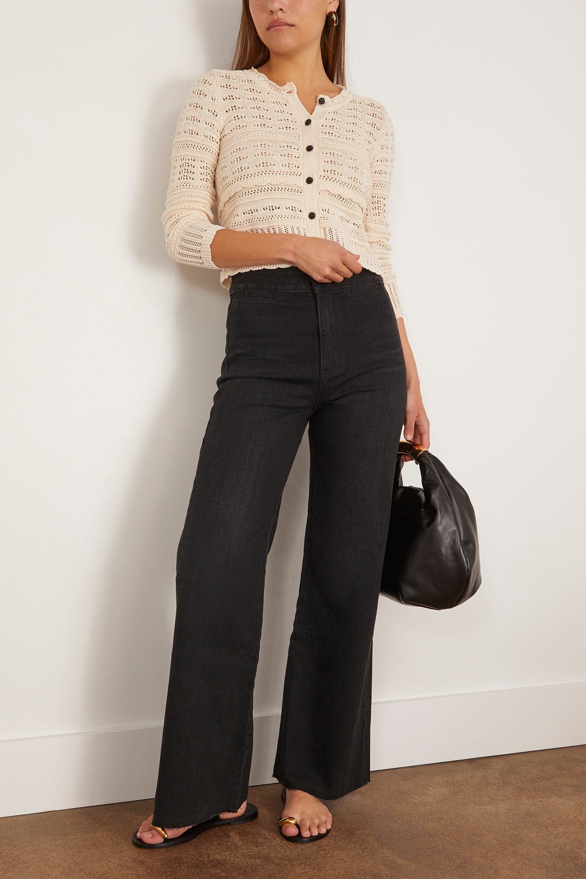 Askk NY Cropped Brighton Jean in Rock