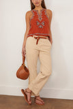 Askk NY Pants Slim Chino Pant in Washed Ecru Slim Chino Pant in Washed Ecru