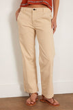 Askk NY Pants Slim Chino Pant in Washed Ecru Slim Chino Pant in Washed Ecru