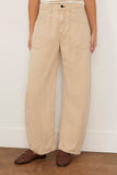 Askk NY Twisted Barrel Jean in Ecru