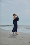 Rosie Assoulin Cocktail Dresses Balloon Sleeve Dress in Navy Rosie Assoulin Balloon Sleeve Dress in Navy