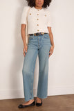 Balmain Light Knit Tweed Cardigan in White