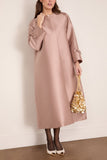 Bernadette David Midi Coat in Rose