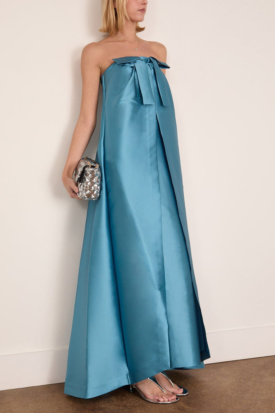 Bernadette Jacques Dress in Sky Blue – Hampden Clothing