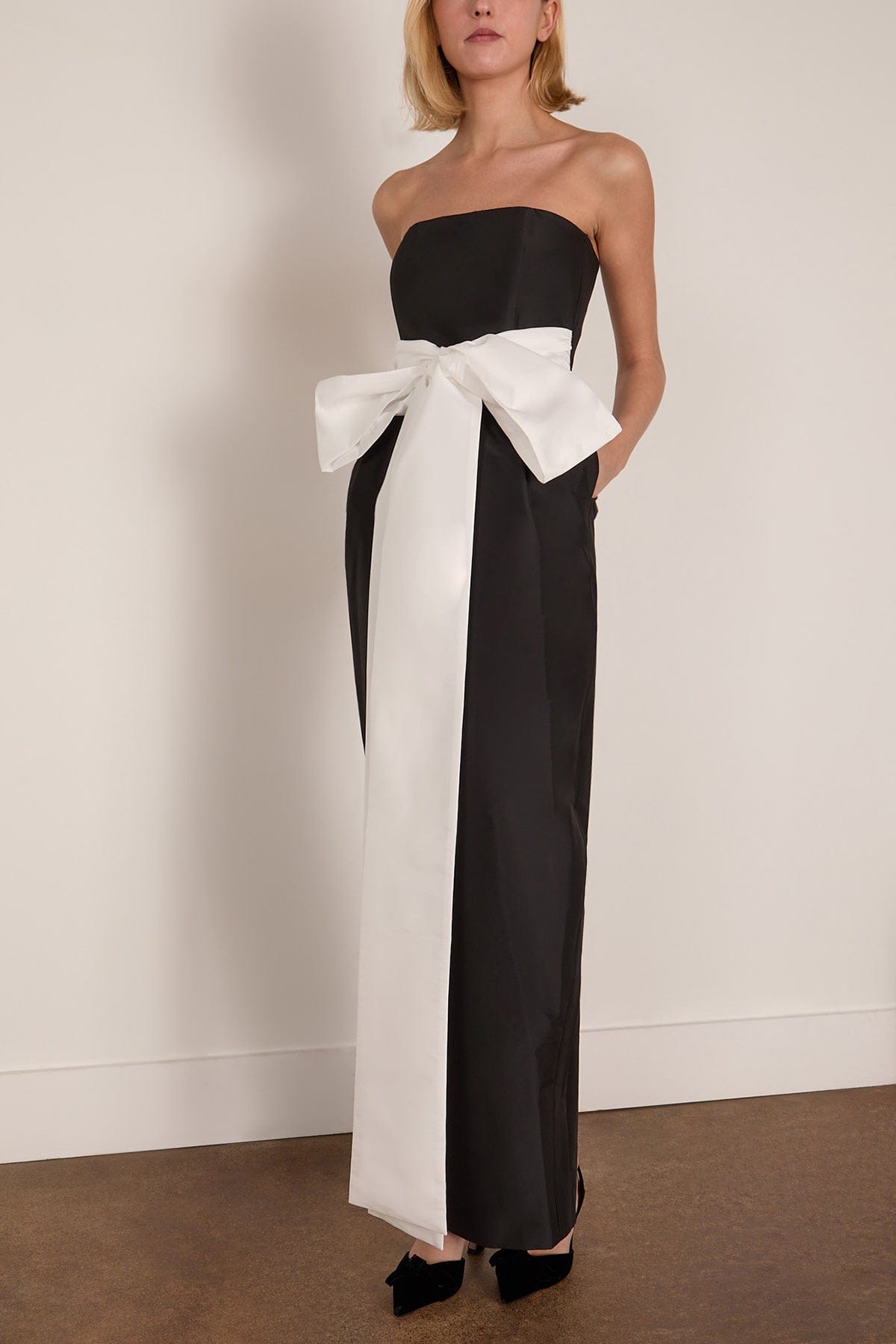 Bernadette - Bernadette Lina Dress in Black/White 36 / 4 US - Hampden Clothing Bernadette - Bernadette Lina Dress in Black/White 36 / 4 US - Hampden Clothing