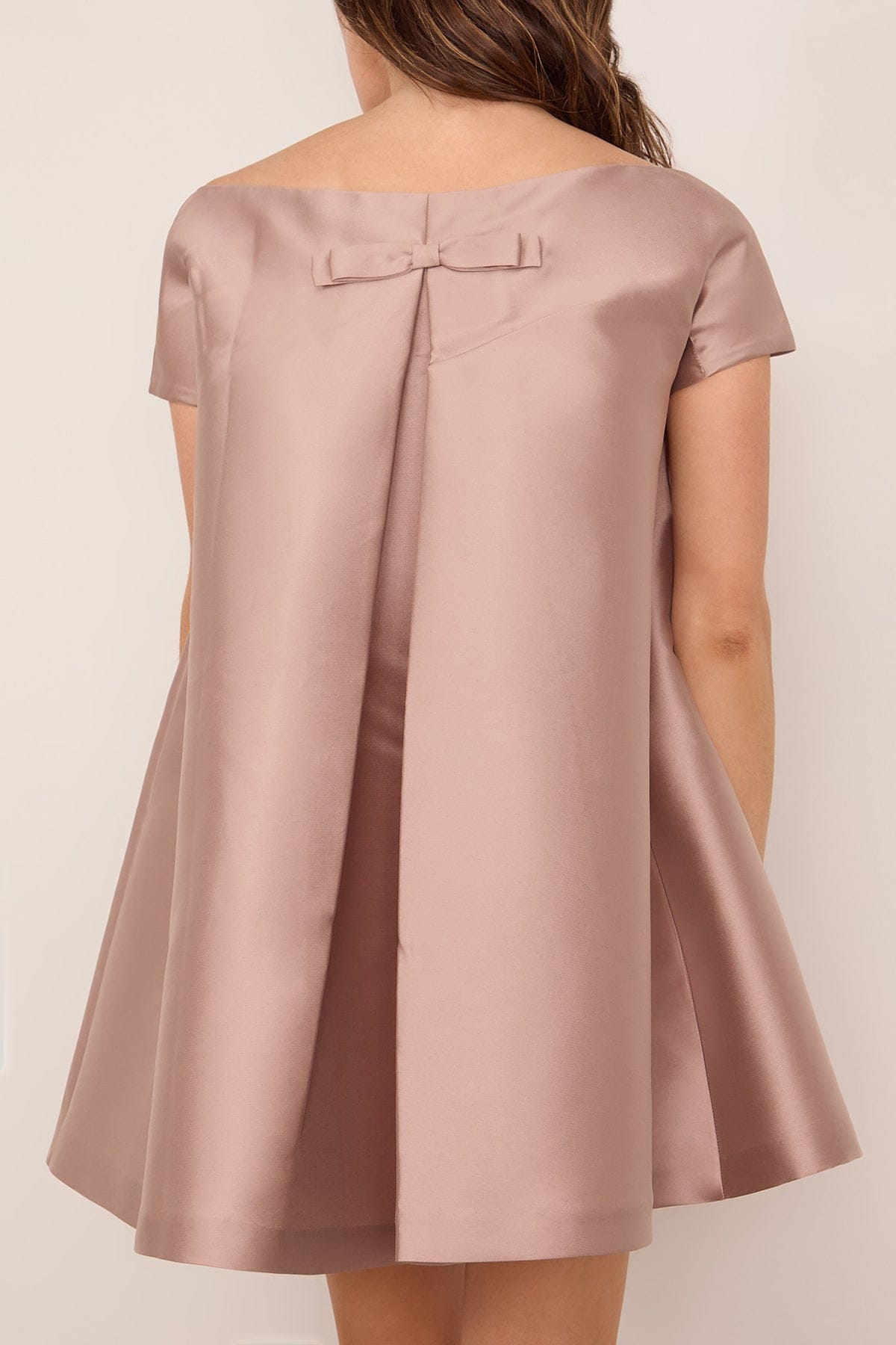 bernadette pink bow dress Bernadette Mini Pink Bow Taffi Dress by BERNADETTE
