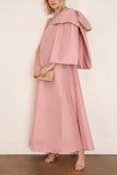 Bernadette Winnie Midi Dress in Winter Pink