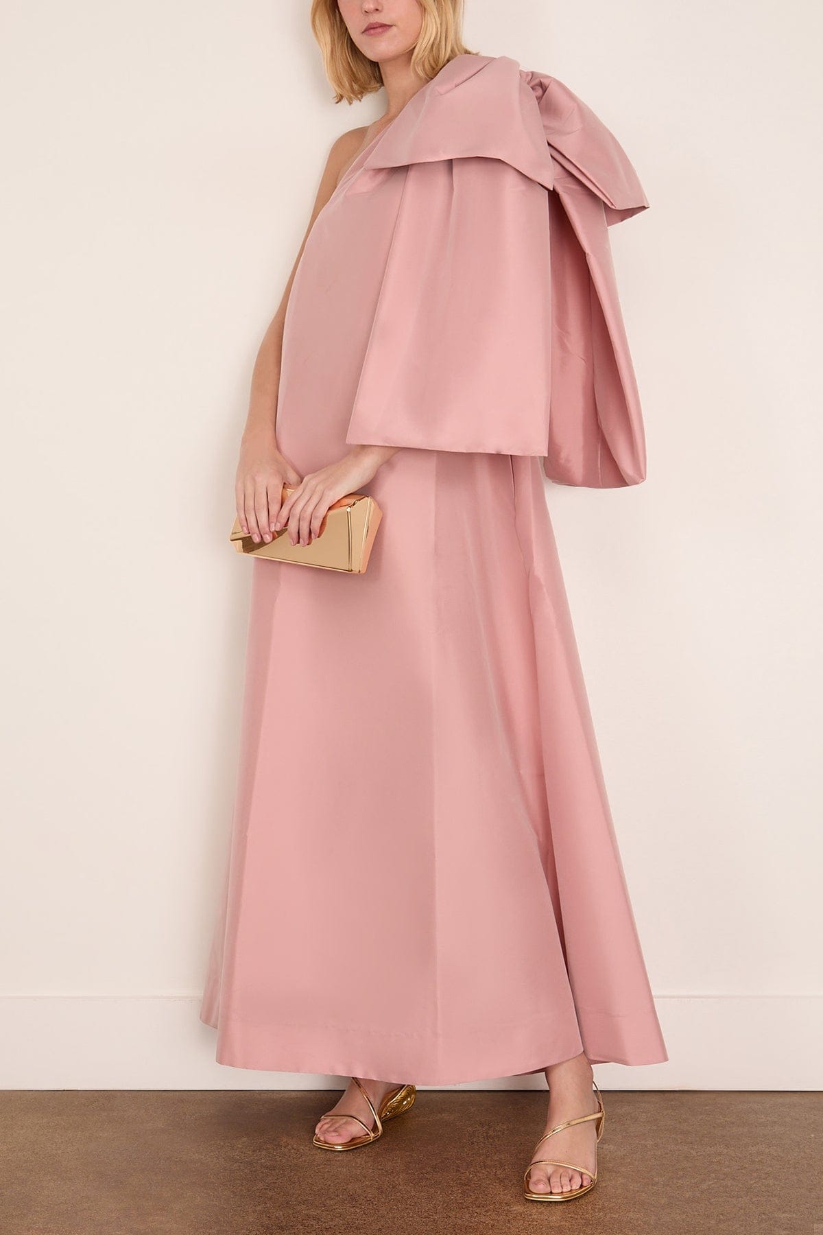 Bernadette - Bernadette Winnie Midi Dress in Winter Pink 40 / 8 US - Hampden Clothing Bernadette - Bernadette Winnie Midi Dress in Winter Pink 40 / 8 US - Hampden Clothing
