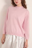 Bite Studios Noe Knit Sweater in Rose Pink