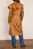 Bite Studios Venturer Cotton Coat in Tobacco