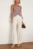 Bite Studios Credo Wool Straight Trousers in Cream