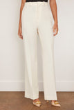 Bite Studios Credo Wool Straight Trousers in Cream