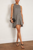 Bite Studios Shield Wool Mini Dress in Grey Melange