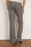 Bite Studios Wool Track Trouser in Grey Melange