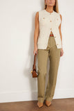 Bite Studios Pants Worker Organic Cotton Trouser in Lime Bite Studios Worker Organic Cotton Trouser in Lime