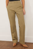 Bite Studios Pants Worker Organic Cotton Trouser in Lime Bite Studios Worker Organic Cotton Trouser in Lime