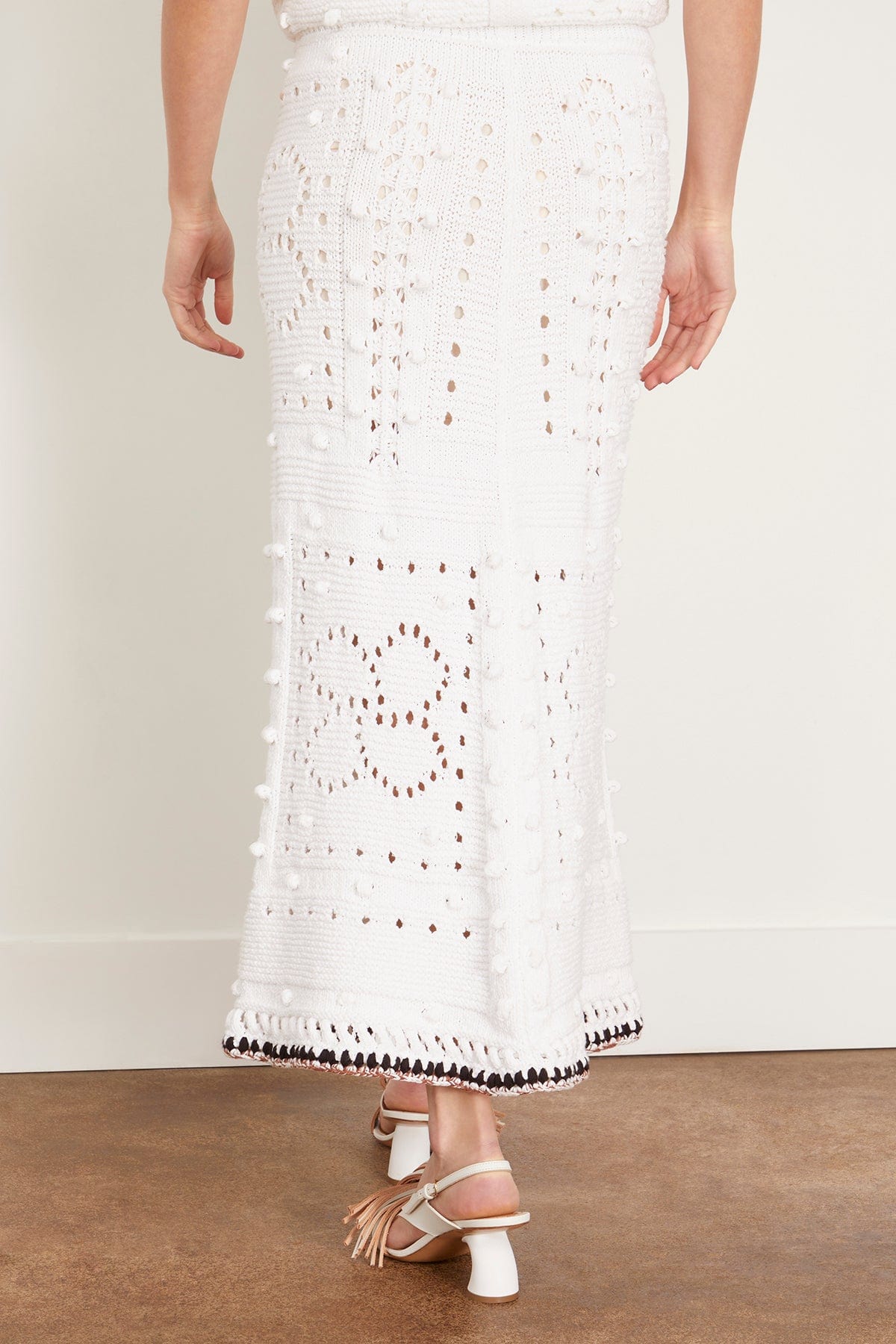 Dorothee Schumacher Skirts Bohemian Mood Skirt in Pure White Dorothee Schumacher Bohemian Mood Skirt in Pure White