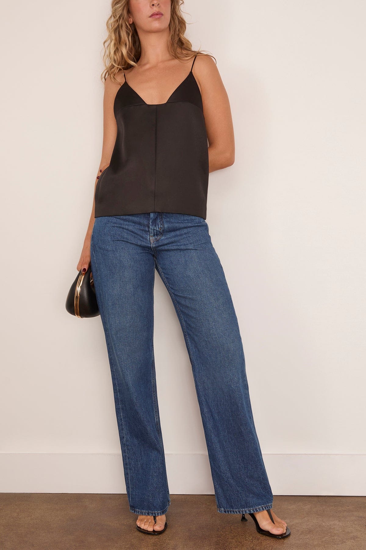 Brandon Maxwell The Bridges Tank in Black