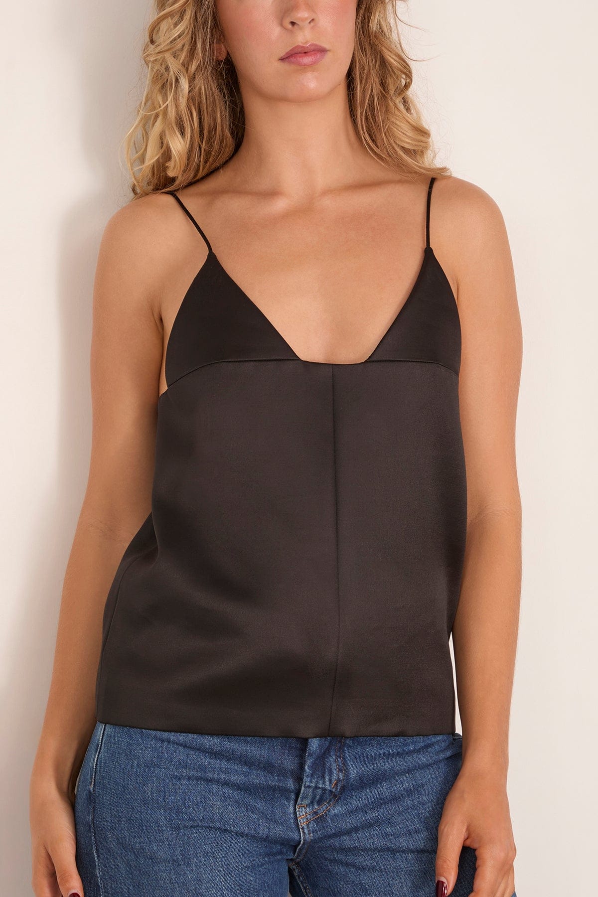 Brandon Maxwell The Bridges Tank in Black