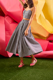 Hunter Bell Eva Skirt in Black/White