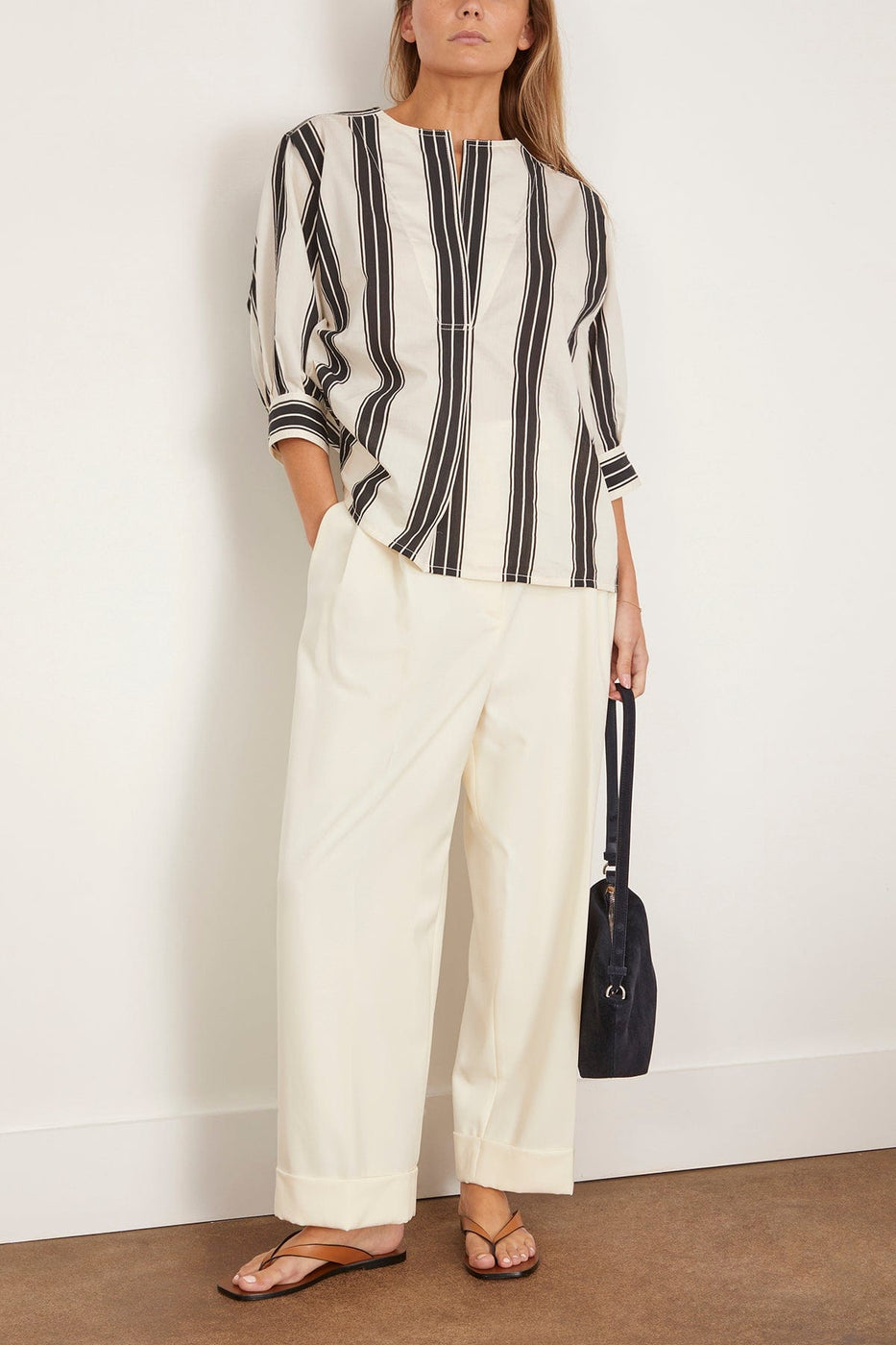 Callas Milano Tops Luna Top in Black/Ivory Callas Milano Luna Top in Black/Ivory