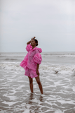 Simone Rocha Shorts Cargo Flap Pocket Flare Shorts in Bright Pink Simone Rocha Cargo Flap Pocket Flare Shorts in Bright Pink