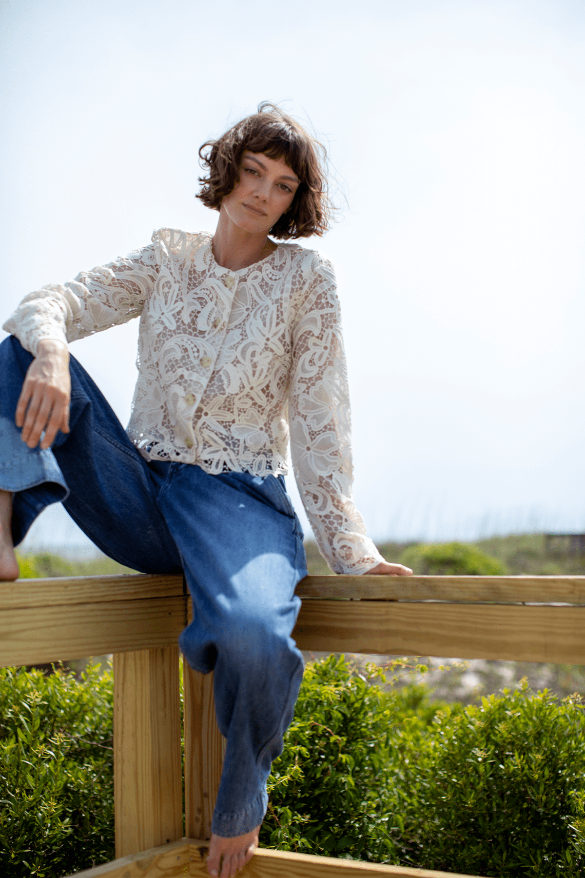 Ulla Johnson Caris Jacket in Pristine – Hampden Clothing