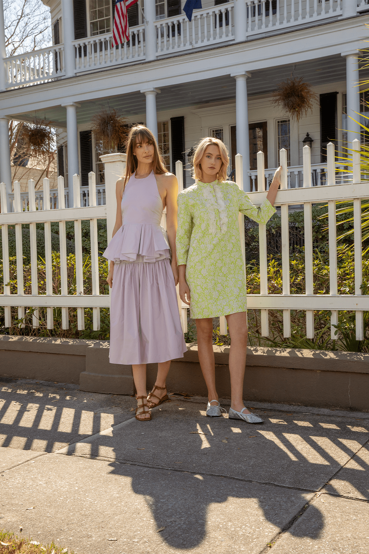Tanya Taylor Tops Celeste Top in Lilac Tanya Taylor Celeste Top in Lilac