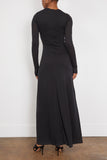 Ceryse Dress in Noir