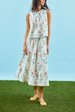 Hunter Bell Charles Top in Falling Blossom