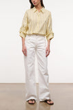 Staud Traverse Bodysuit in Monday Stripe