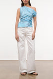 Staud Phare Top in Sunday Stripe