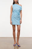 Staud Phare Mini Dress in Sunday Stripe