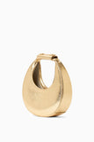 Staud Good Night Moon Bag in Gold