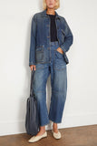 Nili Lotan Jackets Cowan Denim Jacket in Ocean Wash