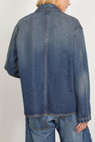 Nili Lotan Jackets Cowan Denim Jacket in Ocean Wash