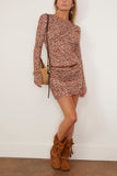 Etoile Isabel Marant Denise Dress in Rust
